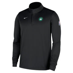 Boston Celtics 2025/26 Authentic Coaches Quarter-Zip Dri-Fit Top - Black cheap