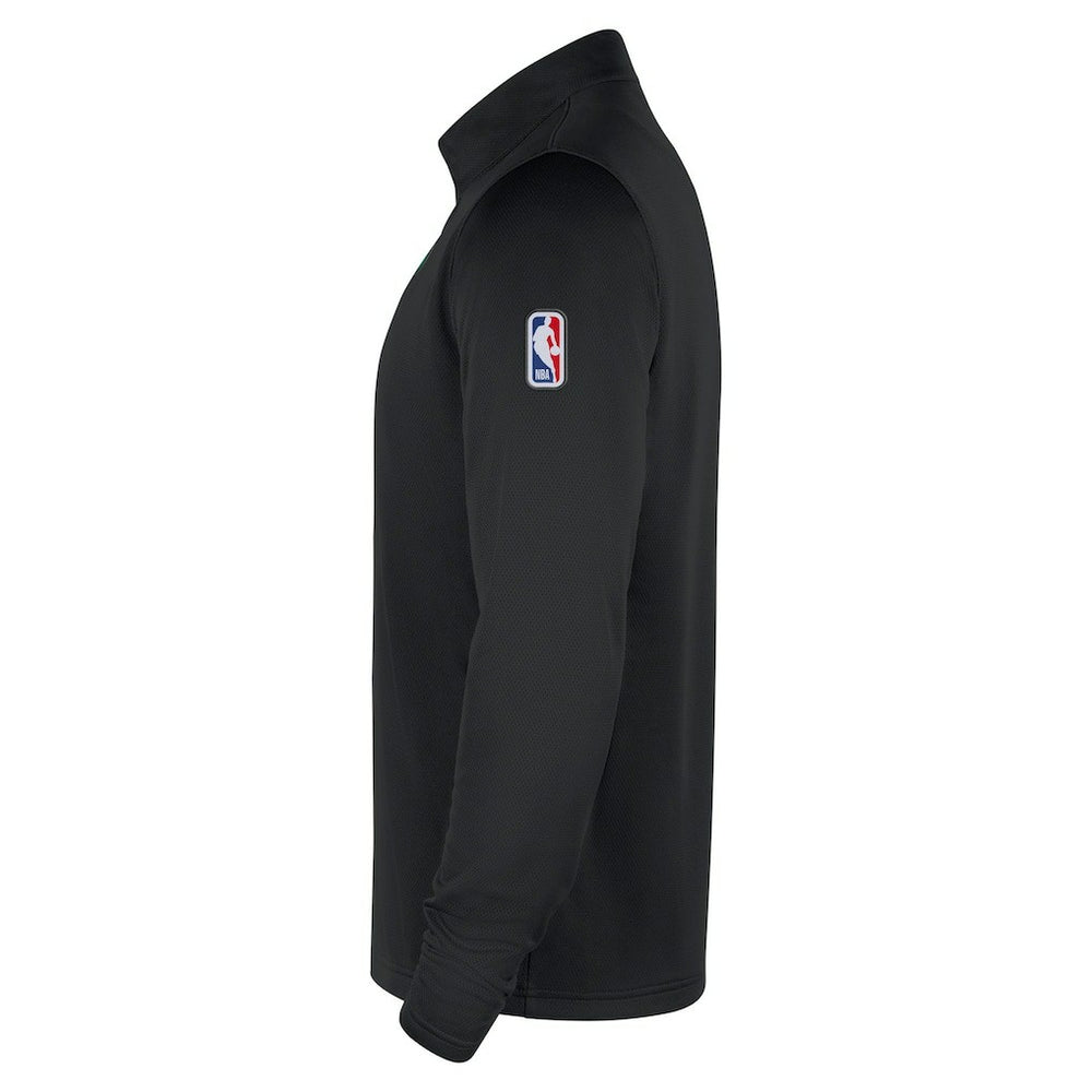 Boston Celtics 2025/26 Authentic Coaches Quarter-Zip Dri-Fit Top - Black cheap
