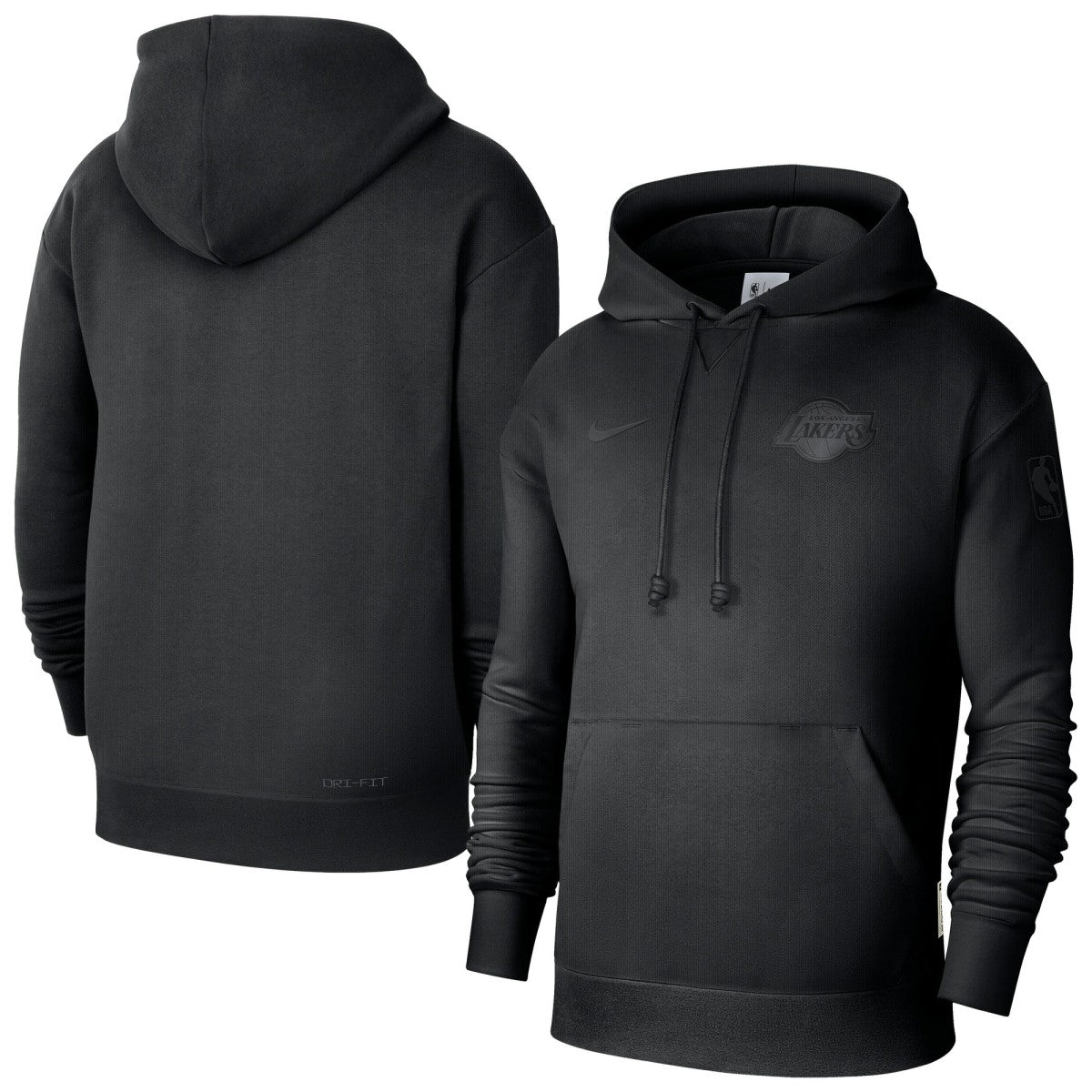 Los Angeles Lakers Men's Authentic Travel Standard Issue Dri-Fit Hoodie - Black cheap