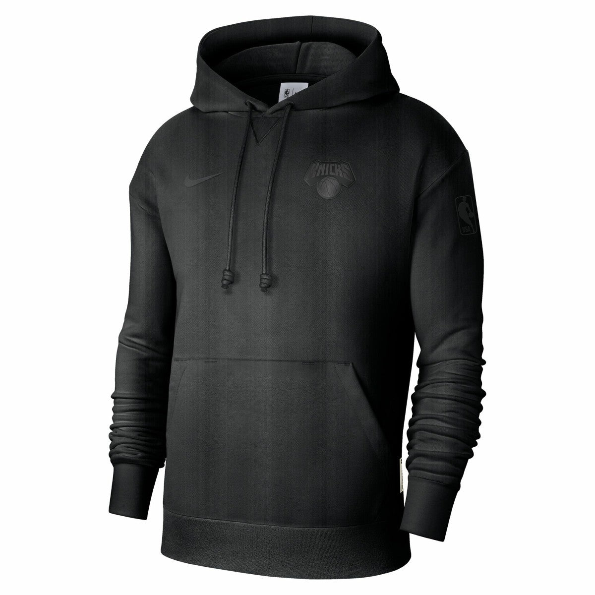 New York Knicks Men's Authentic Travel Standard Issue Dri-Fit Hoodie - Black on sale
