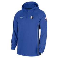 Dallas Mavericks Authentic On Court Zone Quarter-Zip Dri-FIT Hoodie Jacket sale - Royal discount