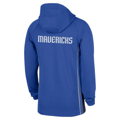 Dallas Mavericks Authentic On Court Zone Quarter-Zip Dri-FIT Hoodie Jacket sale - Royal discount