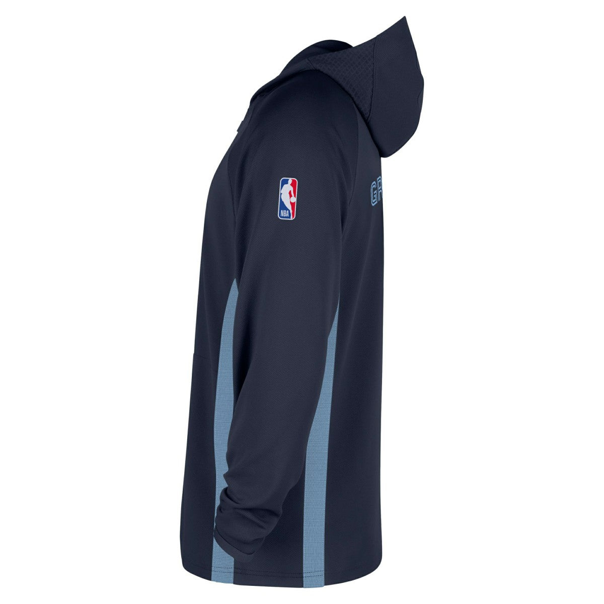 Memphis Grizzlies Authentic On Court Zone Quarter-Zip Dri-FIT Hoodie Jacket - Navy cheap