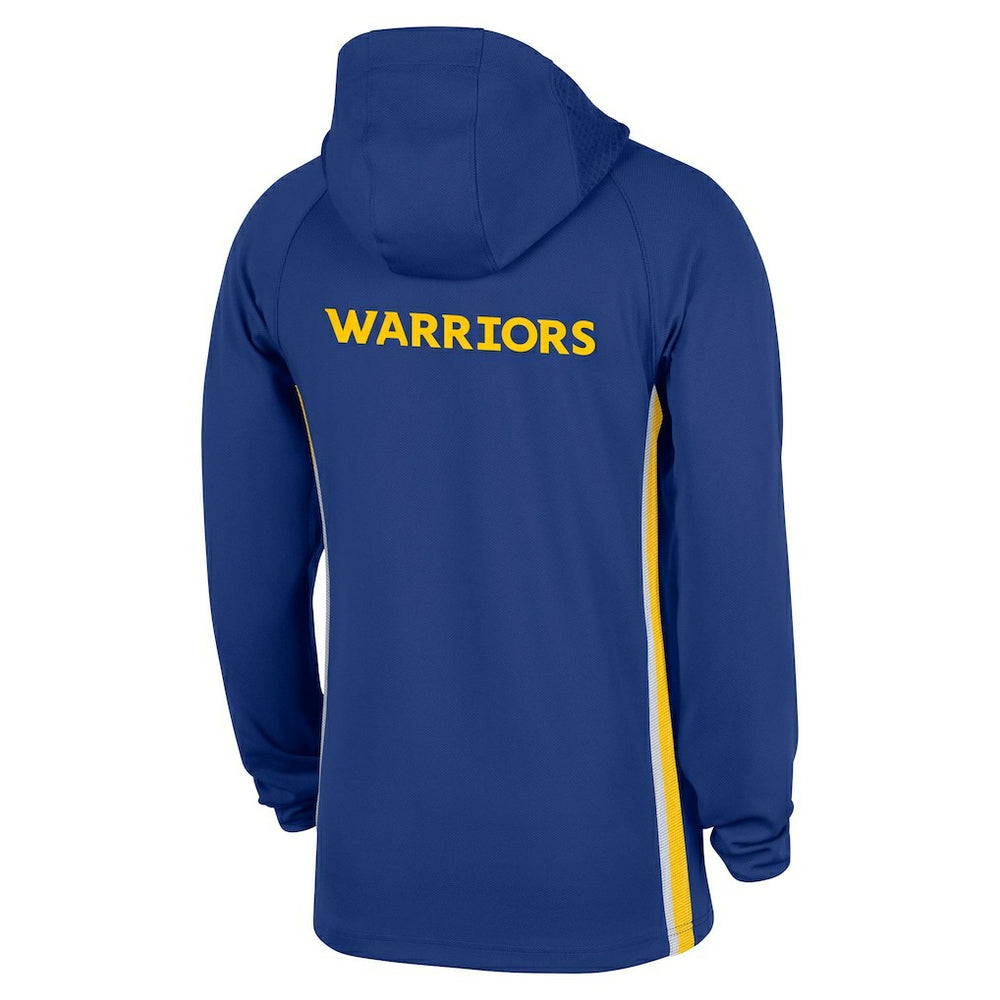 Golden State Warriors Authentic On Court Zone Quarter-Zip Dri-FIT Hoodie Jacket sale - Blue discount
