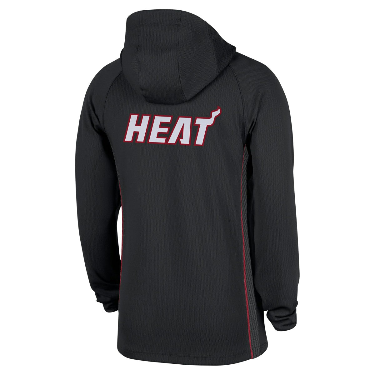 Miami Heat Authentic On Court Zone Quarter-Zip Dri-FIT Hoodie Jacket - Black on sale