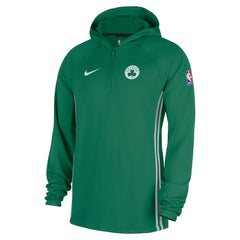 Boston Celtics Authentic On Court Zone Quarter-Zip Dri-FIT Hoodie Jacket - Kelly Green on sale