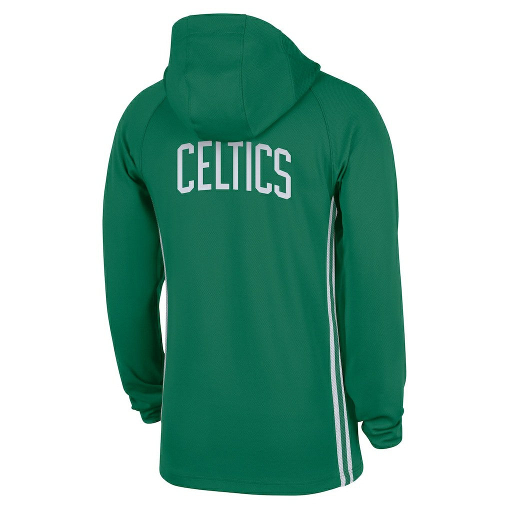 Boston Celtics Authentic On Court Zone Quarter-Zip Dri-FIT Hoodie Jacket - Kelly Green on sale