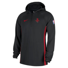 Houston Rockets Authentic On Court Zone Quarter-Zip Dri-FIT Hoodie Jacket sale - Black sale