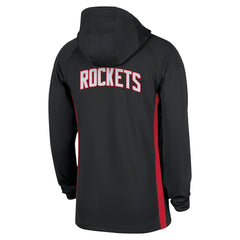 Houston Rockets Authentic On Court Zone Quarter-Zip Dri-FIT Hoodie Jacket sale - Black sale