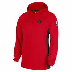 Toronto Raptors Authentic On Court Zone Quarter-Zip Dri-FIT Hoodie Jacket - Red outlet