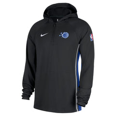 Orlando Magic Authentic On Court Zone Quarter-Zip Dri-FIT Hoodie Jacket - Black shop