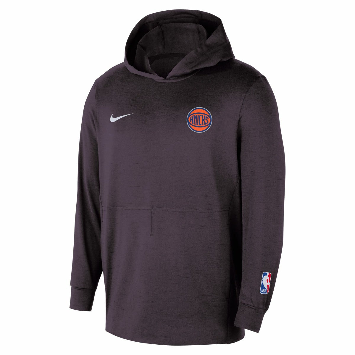New York Knicks Authentic Practice Yoga Restore Dri-Fit Pullover Hoodie - Black outlet