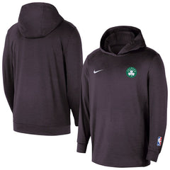 Boston Celtics Authentic Practice Yoga Restore Dri-Fit Pullover Hoodie - Black for sale
