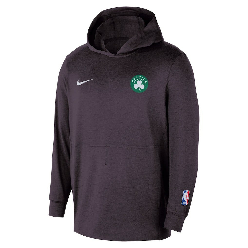 Boston Celtics Authentic Practice Yoga Restore Dri-Fit Pullover Hoodie - Black for sale
