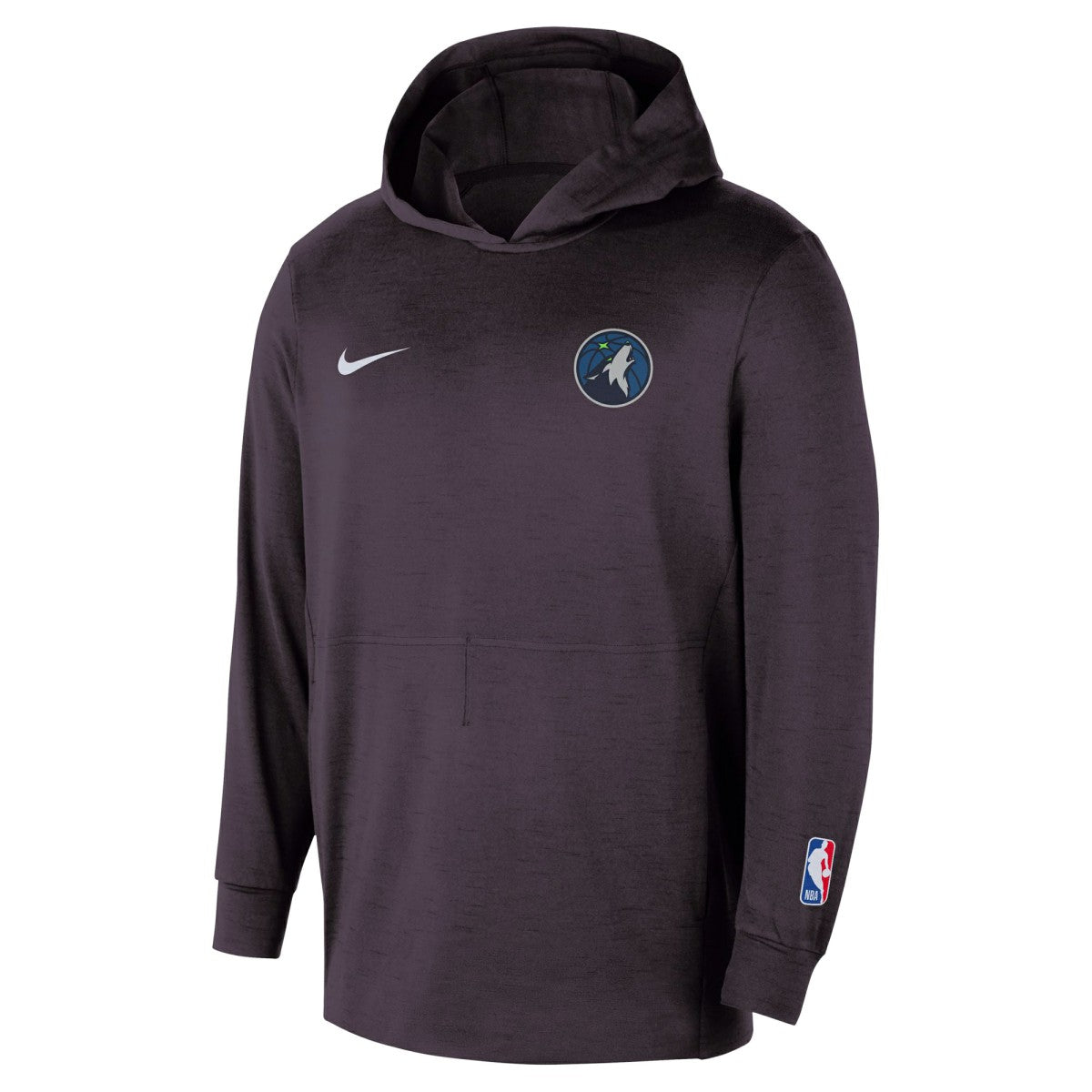 Minnesota Timberwolves Authentic Practice Yoga Restore Dri-Fit Pullover Hoodie - Black discount