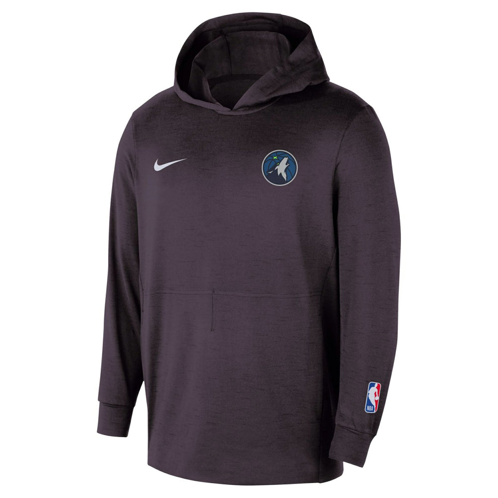 Minnesota Timberwolves Authentic Practice Yoga Restore Dri-Fit Pullover Hoodie - Black discount