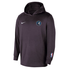 Minnesota Timberwolves Authentic Practice Yoga Restore Dri-Fit Pullover Hoodie - Black discount