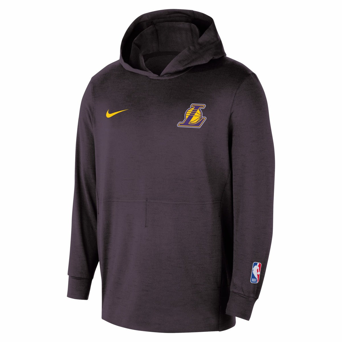 Los Angeles Lakers Authentic Practice Yoga Restore Dri-Fit Pullover Hoodie - Black outlet