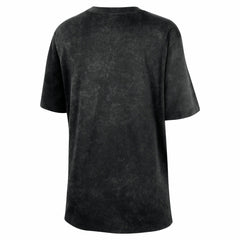 New York Knicks Women's Courtside Original Content Vintage Washed Boyfriend T-Shirt - Black on sale