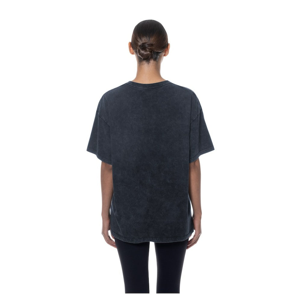 Houston Astros Women's Mineral Wash Oversized T-Shirt Navy