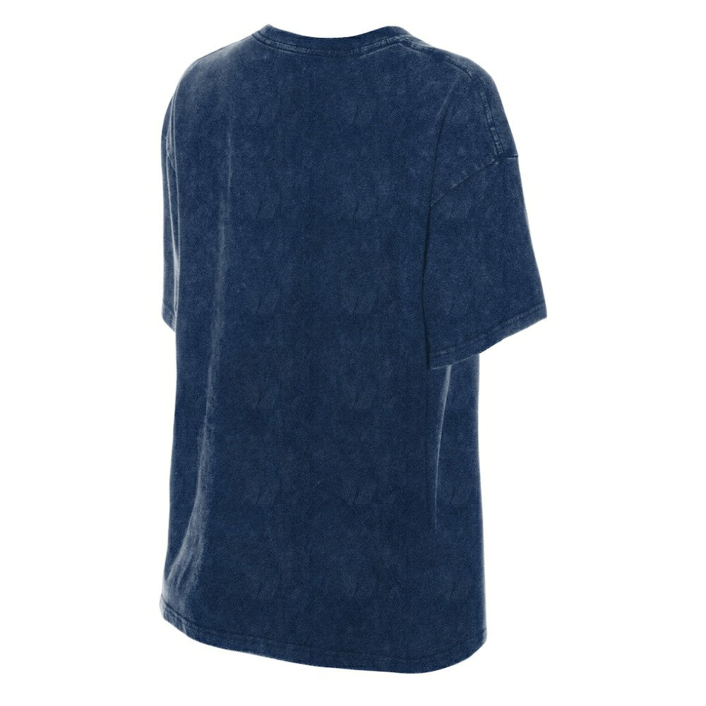 Detroit Tigers Women's Mineral Wash Oversized T-Shirt Navy