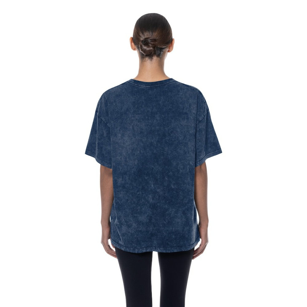 Detroit Tigers Women's Mineral Wash Oversized T-Shirt Navy