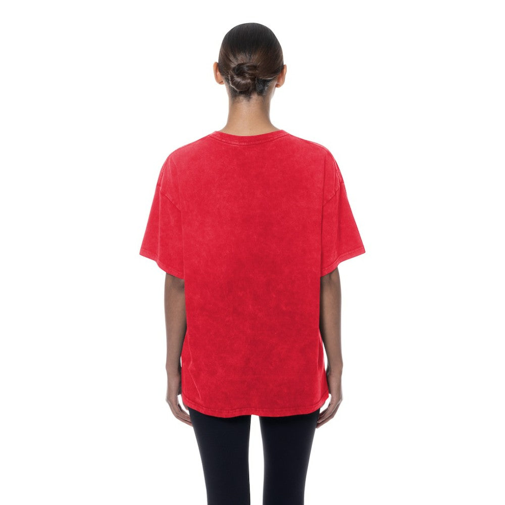 Philadelphia Phillies Women's Mineral Wash Oversized T-Shirt Red