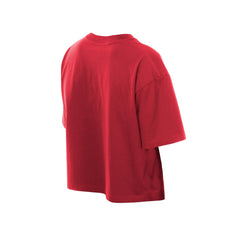 St. Louis Cardinals Women's Boxy Foil Logo T-Shirt Red