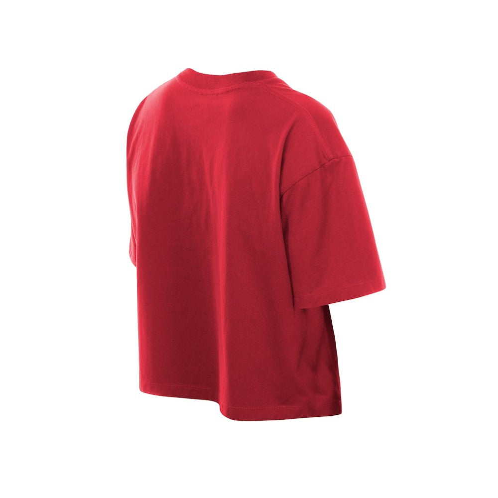 Philadelphia Phillies Women's Boxy Foil Logo T-Shirt Red