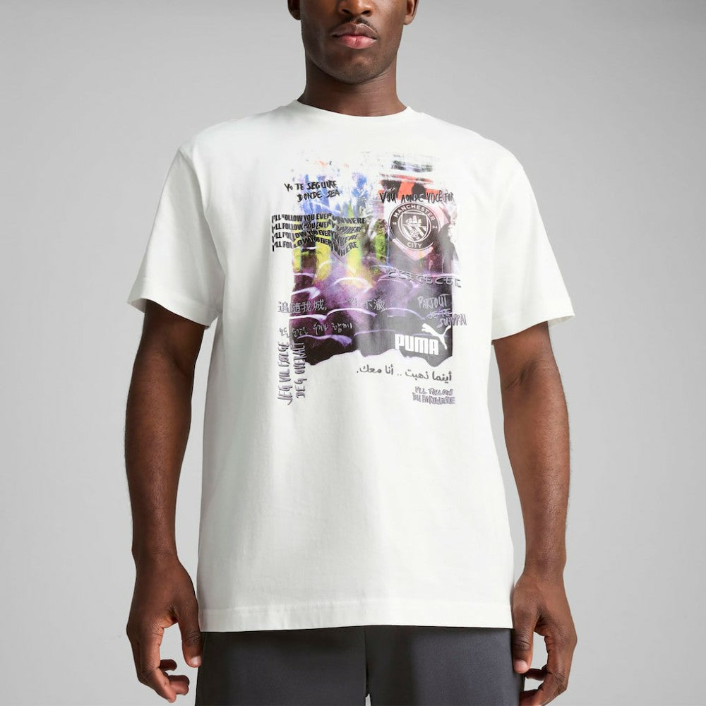 Manchester City ftblNRGY+ T-Shirt - White cheap