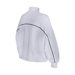 New Era Denver Broncos Female Adult White Functional Fandom Quarter-Zip Sweatshirt sale