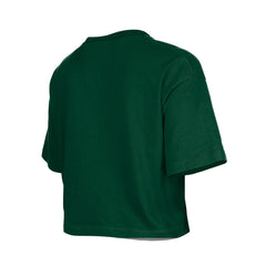 Green Bay Packers New Era Girl's Flip Sequin Boxy T-Shirt - Green outlet
