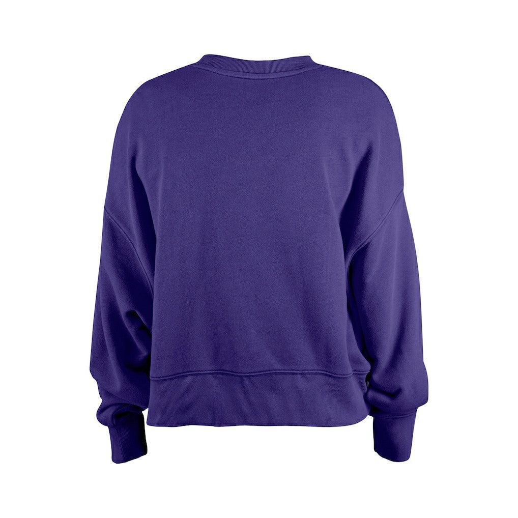 Minnesota Vikings New Era Girl's Flip Sequin Sweatshirt - Purple sale