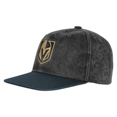 Vegas Golden Knights Outerstuff Youth True Retro Deadstock Adjustable Hat - Silver/Black Hats