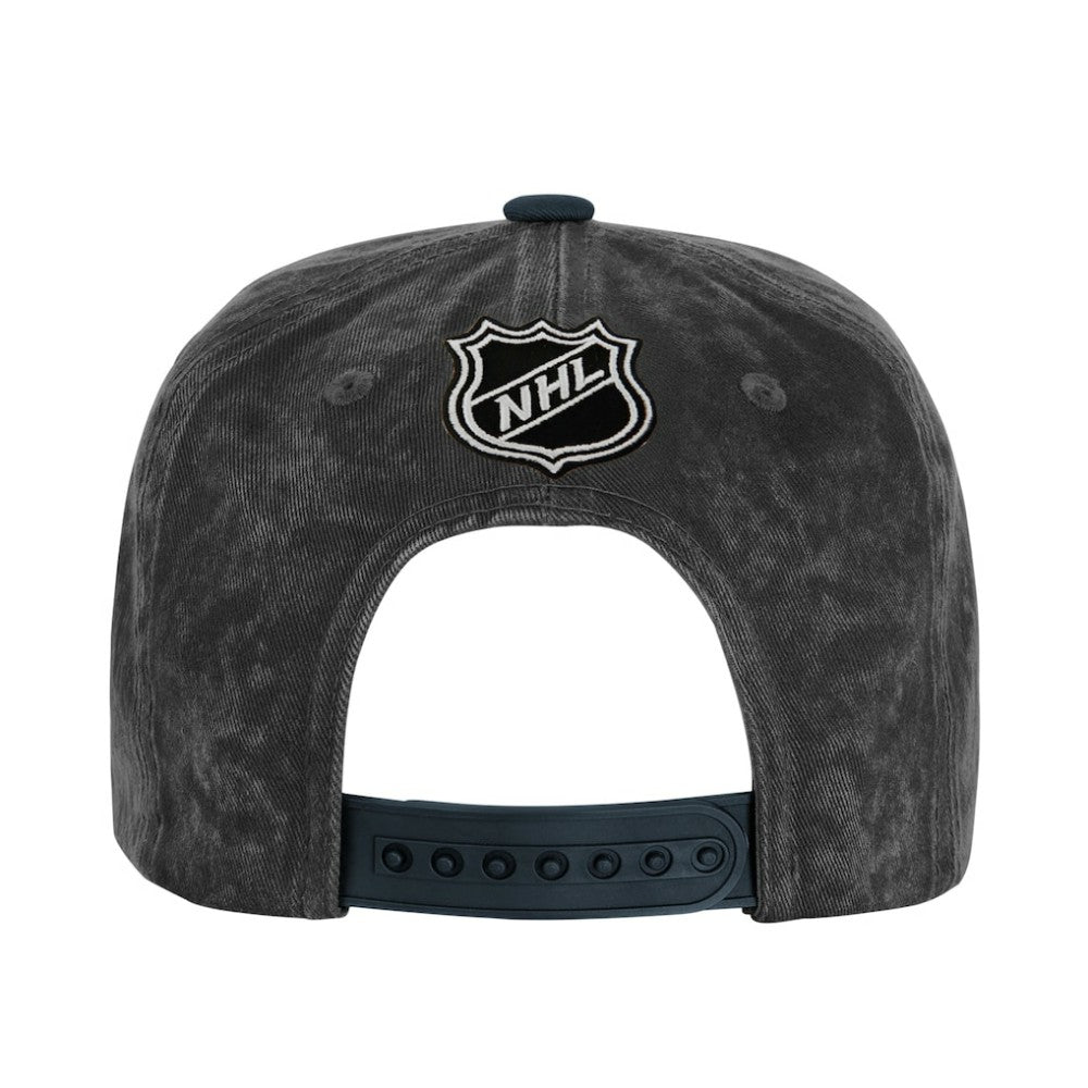 Vegas Golden Knights Outerstuff Youth True Retro Deadstock Adjustable Hat - Silver/Black Hats