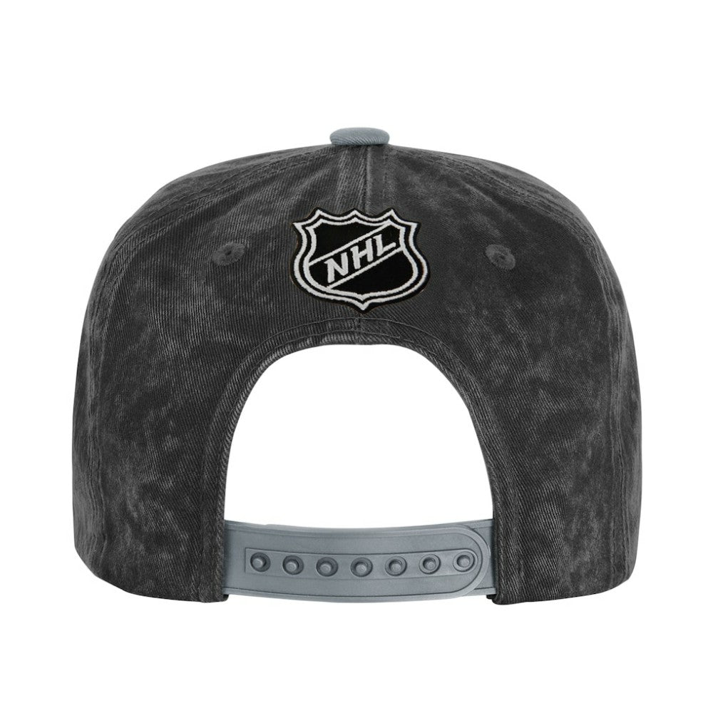 Los Angeles Kings Outerstuff Youth True Retro Deadstock Adjustable Hat - Black/Silver Hats