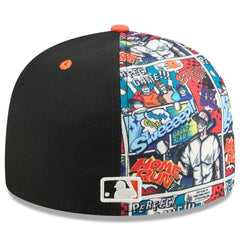 San Francisco Giants 2025 MLB Diamond Hero Edition 59FIFTY Fitted Hat Black/Orange
