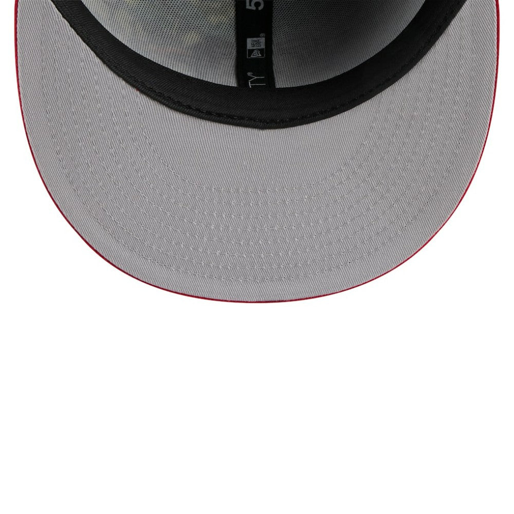 Texas Rangers 2025 MLB Diamond Hero Edition 59FIFTY Fitted Hat Royal/Red