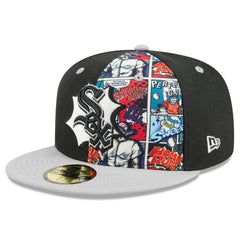 Chicago White Sox 2025 MLB Diamond Hero Edition 59FIFTY Fitted Hat Black/Gray
