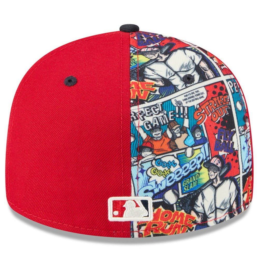 Washington Nationals 2025 MLB Diamond Hero Edition Low Profile 59FIFTY Fitted Hat Red/Navy