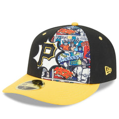 Pittsburgh Pirates 2025 MLB Diamond Hero Edition Low Profile 59FIFTY Fitted Hat Black/Gold