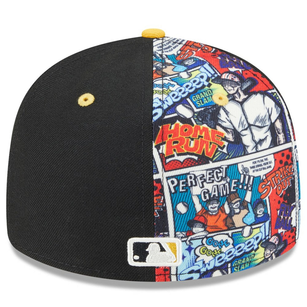 Pittsburgh Pirates 2025 MLB Diamond Hero Edition Low Profile 59FIFTY Fitted Hat Black/Gold