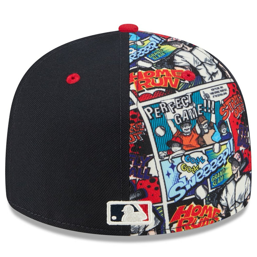 Minnesota Twins 2025 MLB Diamond Hero Edition Low Profile 59FIFTY Fitted Hat Navy/Red