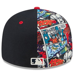 Minnesota Twins 2025 MLB Diamond Hero Edition Low Profile 59FIFTY Fitted Hat Navy/Red