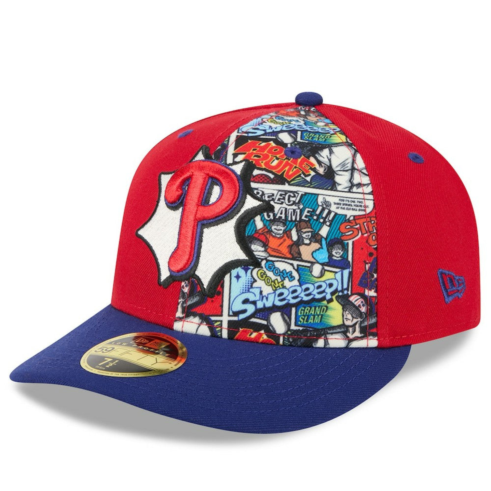 Philadelphia Phillies 2025 MLB Diamond Hero Edition Low Profile 59FIFTY Fitted Hat Red/Royal