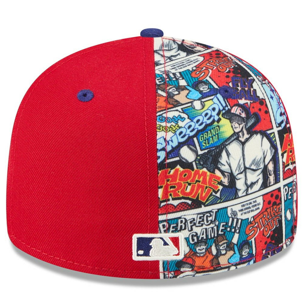 Philadelphia Phillies 2025 MLB Diamond Hero Edition Low Profile 59FIFTY Fitted Hat Red/Royal