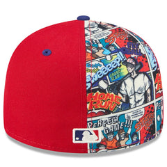 Philadelphia Phillies 2025 MLB Diamond Hero Edition Low Profile 59FIFTY Fitted Hat Red/Royal