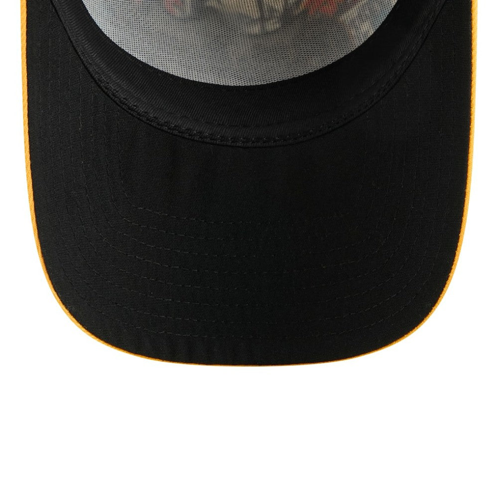 Pittsburgh Pirates Youth 2025 MLB Diamond Hero Edition A-Frame 9FORTY Adjustable Hat Black/Gold