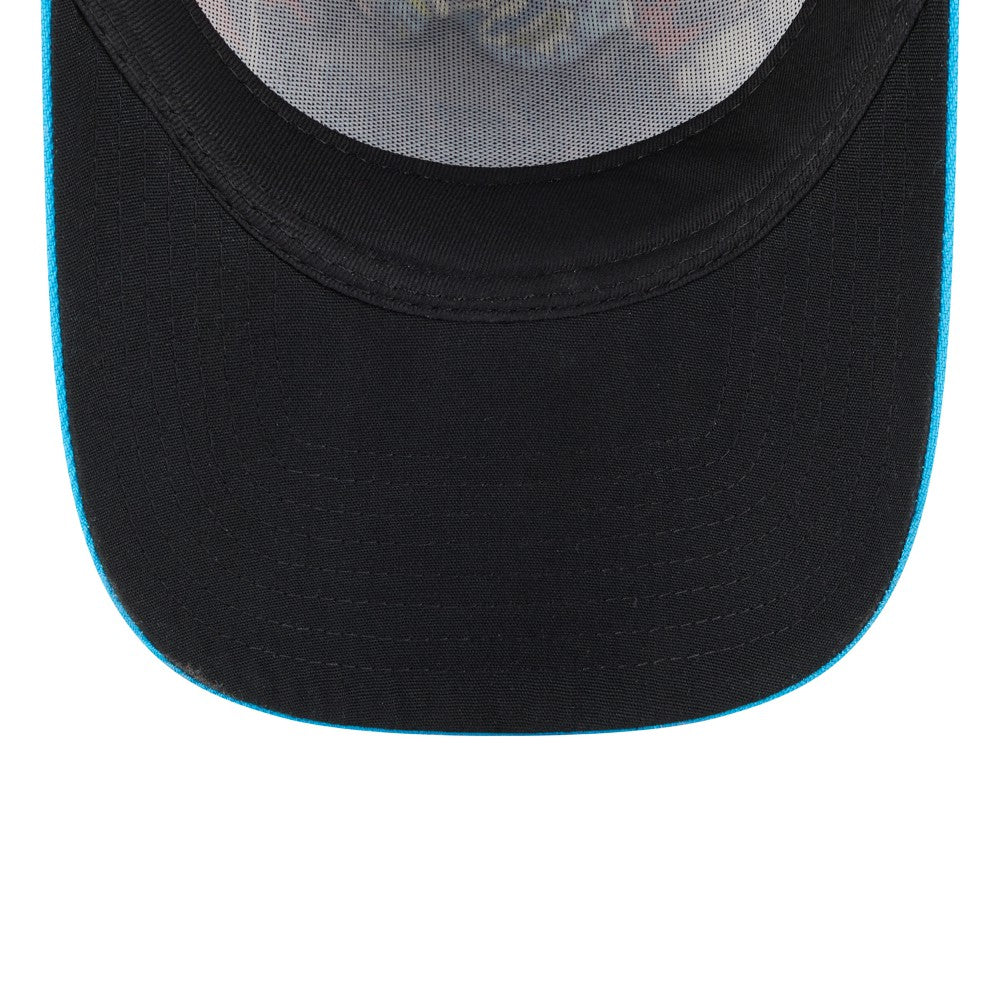 Miami Marlins Youth 2025 MLB Diamond Hero Edition A-Frame 9FORTY Adjustable Hat Black/Blue