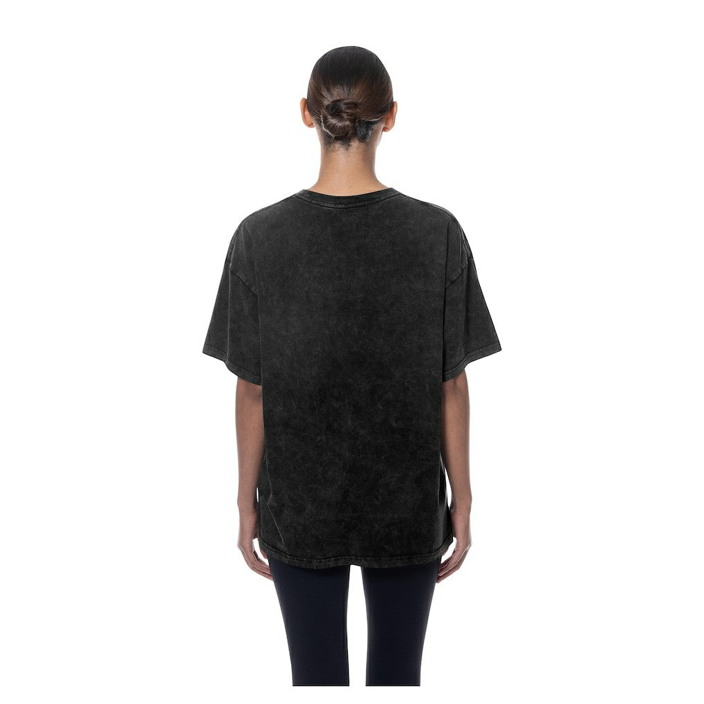 Golden State Warriors Women's Throwback Mineral Wash Oversized T-Shirt sale - Black cheap